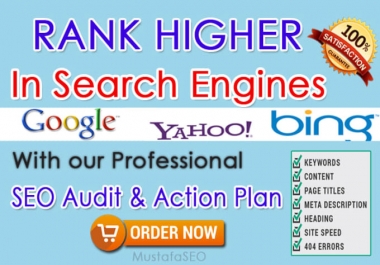 create detailed SEO audit report and action plan for your website&rlm