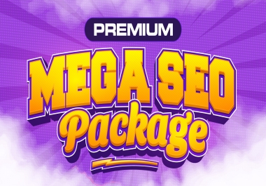 PREMIUM Mega SEO Package Guaranteed Results or Money Back