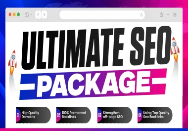 Boost Your Website Authority with Our Ultimate SEO Package