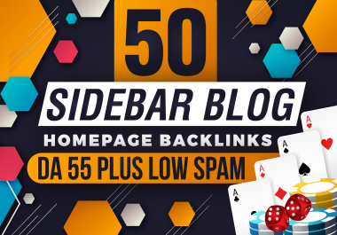 50 BLOGROLL SIDEBAR FOOTER PBN DR 70-60-50+ DA 50+