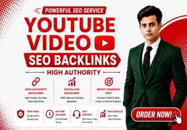 YouTube SEO Ranking with Authority Backlinks