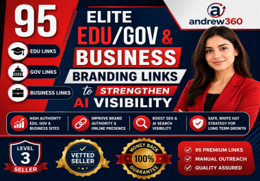 95 Elite EDU/GOV & Business Branding Links to Strengthen AI Visibility