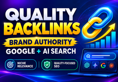 I Will Build Relevant Backlinks to Boost Brand Authority and AI Search Visibility