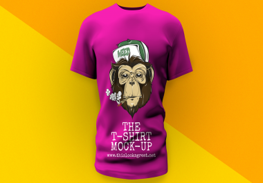 I will make you 20 t shirt mockup with your logo or your design