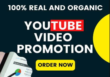 Real YouTube Videeo Promoton with Google