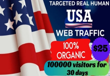Real USA Web Traffic to your any kind of Website