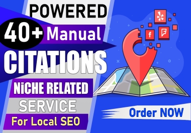 Build UK,  USA,  AU,  NZ,  DE 40 Powerful Local SEO Citations- Fully Manual