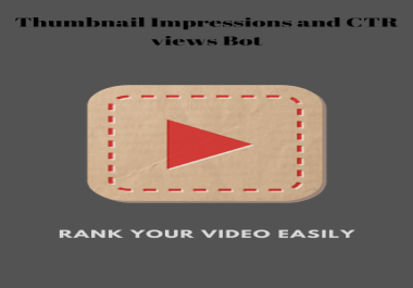 YouTube Search Engine Ranker and CTR bot 2025