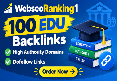 100 Premium EDU Backlinks + 1000 Multiple Tier Backlinks for Powerful SEO Growth
