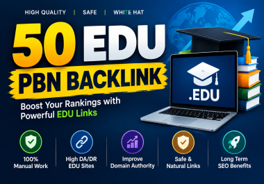 50 High-Quality EDU PBN Backlinks for SEO Authority & Ranking Growth