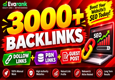 SUPER Multi 3 Tier SEO Package with 3000 Backlinks Professional Link Building