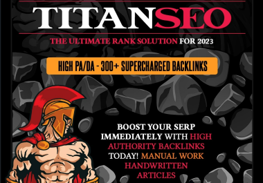 Titan SEO Ranking Solution In 2026 Powerful 300+ Backlinks