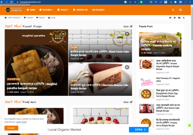 Create a Stunning Recipe Website For Adsense to do Blogging