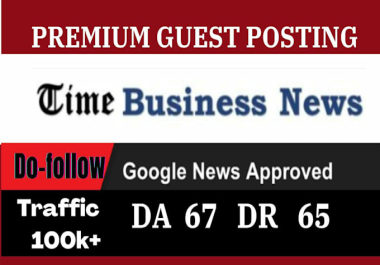 Write and PubIish your article on timbusinessnews. com - DR71