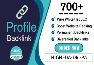 700+ Profile Backlinks Best Quality Article,  Forum,  Wiiki,  SEO links To Boost Ranking