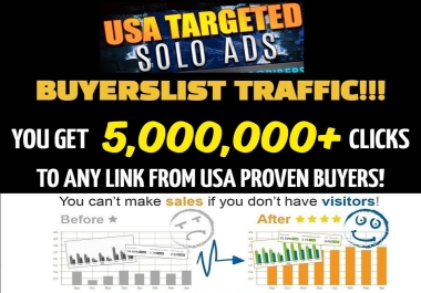 Website Traffic 5,000,000+ Targeted Webpage Traffic from Interested Buyers