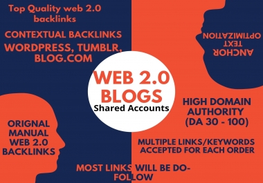 I will rank your site with web 2 0 75 dofollow backlinks