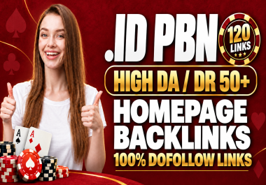 120. ID PBN Power Mix - Sticky Homepage + Sidebar Links on DA/DR 50+ Unique IPs