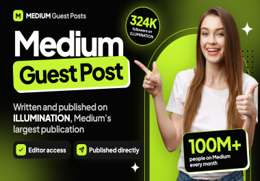 Write and publish your guest post on ILLUMINATION,  Medium largest publication