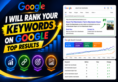 Rank Your Keywords on Google Top 3 with Monthly White Hat SEO Backlinks service
