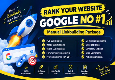150+ Manually Created High-Authority Backlinks Guest Posts,  Wiki,  Web 2.0 & More