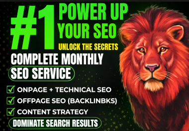 Boost Website Rankings with Monthly Complete SEO Service