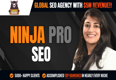 Rank your website on 1st page on Google with Ninjapro Google Smasher SEO Service
