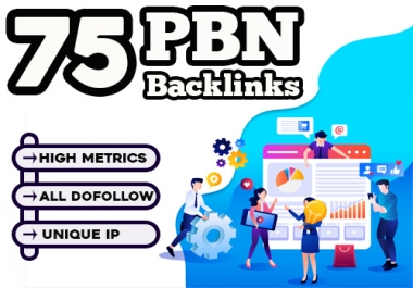 Premium 75 PBN DA 50 Plus Dofollow Backlinks Casino Friendly
