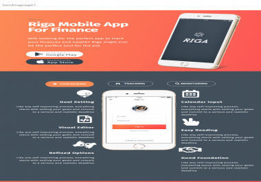 create a responsive wordpress website or landing page