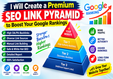 I Will Create a Premium SEO Link Pyramid to Boost Your Google Rankings