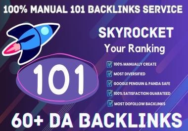 2025 Update 100+ UNIQUE Manual profile creation DA 90+ Safe SEO Backlinks Increase your Google Rank