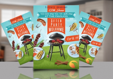 design corporate,  promotional,  event and academic flyers within 24hrs
