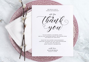Wedding Invitation Template Services