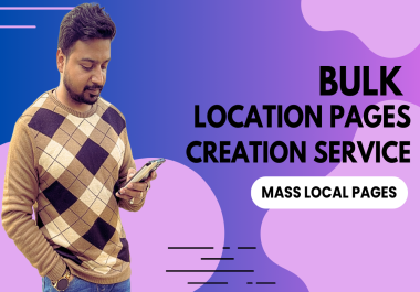 Get Bulk Location Pages in your website