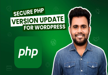 Safely update PHP version,  wordpress core,  theme,  and plugins