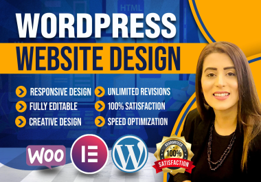 I Will Build A Website For You With WordPress Beautiful Design