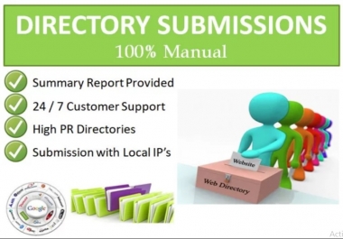 Your website flies in 500 Directories