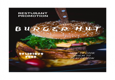 I'll Design Poster for food & Restaurant