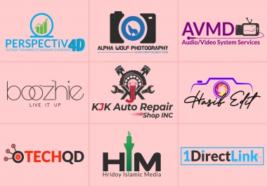 I will design your Websites/ Brand / Company/business logo with High Quality,  Unique,  Modern work