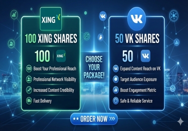 50 vk or 100 xing share Seo Siganls Powerful Social Bookmark Backlinks Signals for Google rankling