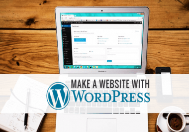 I Will Build responsive wordpress website design