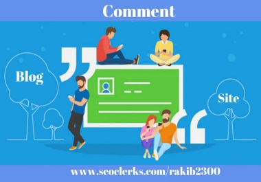 I will publish 25 blog comment dofollow backlinks with high quality site