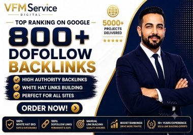 Help To Rank Your Website On TOP Google Rankings With Whitehat Backlinks package