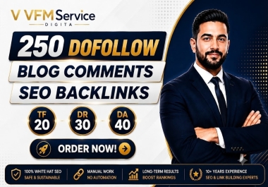 Do 250 High Pa Da Dofollow Blog Comments Dofollow Backlinks Manually