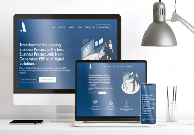 Create Static Website in wordpress or html 5 pages