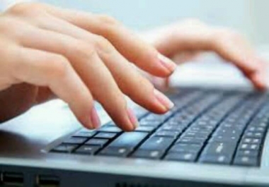 GET YOUR DATA ENTRY WORK DONE WITH MAXIUM ACCURACY AND SPEED