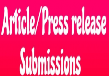 Add 1500 Article Submission Directories Backlinks for website ranking with google page