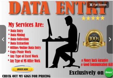 Hands on experience in data entry,  content writing and in Human resources. Worked with MNC's as well