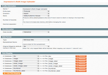 I can upload products into your site