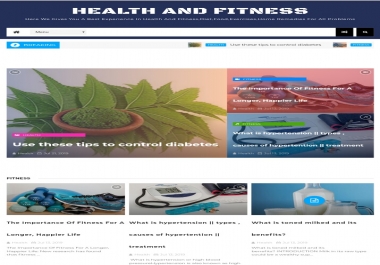 Customized website for sale with ranking keywords and 35+ posts